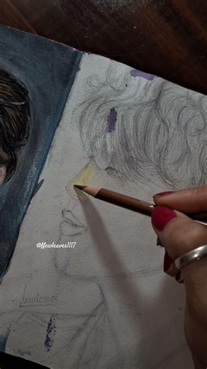 Jimin Pencil Sketch ✨ BTS Fanart #Shorts #btsfanart #bts #jimin #jiminshorts