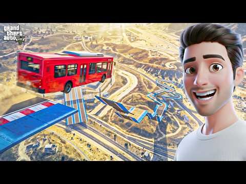 CAN A CITY BUS SURVIVE THE IMPOSSIBLE MEGA RAMP?