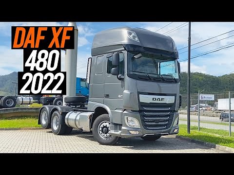 Avaliação | Novo Daf XF 480 6x2 2022 | Curiosidade Automotiva®