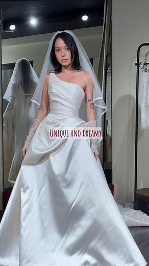 Elegant Satin Wedding Gown Collection