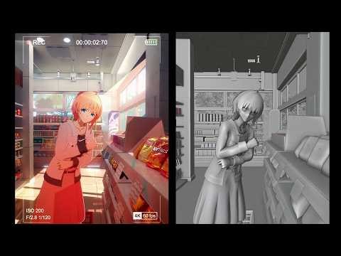 Anime Style Background Shading and Lighting in Blender 4.5