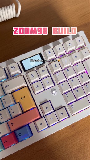 Innovative 100% Keyboard with Screen: A Two-Year Journey