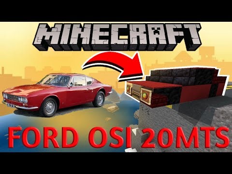 HOW TO MAKE A 20MTS FORD OSI IN MINECRAFT - TUTORIAL
