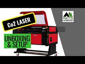 80W Laser (TopWisdom Controller) Unboxing & Introduction - CNC Co2 Laser Machine