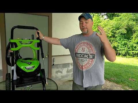 MY REVIEW OF THE GREENWORKS PRO 2200 PSI PRESSURE WASHER #FYIReviewsAndHowTos #FYI