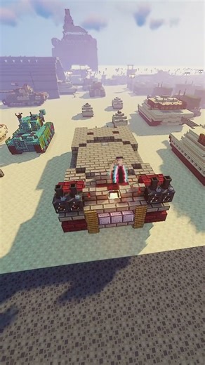 A #Giant #tank has escaped with Fun Slime! #minecraft #coolbuilds #minecraftguide #minecraftbuilding