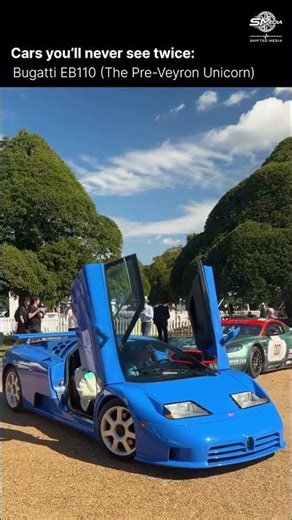 Bugatti before the Veyron #bugatti #eb110 #bugattieb110 #hypercar #carshorts