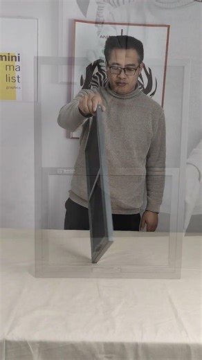 Three-section window screen, high-definition and high-transmission, removable inner panel # door