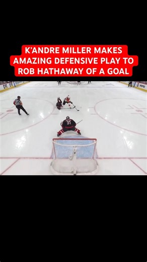 K’ANDRE MILLER MAKES AMAZING DEFENSIVE PLAY TO ROB HATHAWAY OF A GOAL