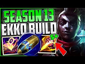 How to Play Ekko Jungle & CARRY for BEGINNERS + Best Build/Runes Season 13 - League of Legends