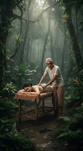 Traditional Massage Therapy | Beautiful Model