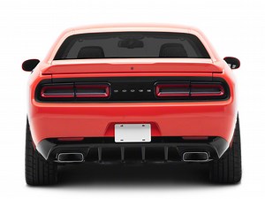 Challenger SRT Track Package Rear Diffuser; Gloss Black (15-23 Challenger) - Free Shipping
