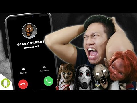 DITELPON GRANNY, SLENDRINA, ANNABELE, CHUCKY!!! Telpon Horror [SUB INDO] ~Di Reject Dia Marah!!