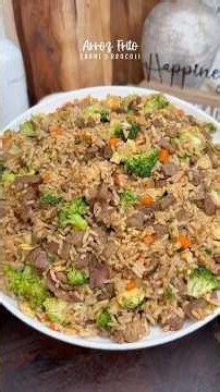 Fried Rice or Beef and Broccoli Chinese Rice 🥩🥦 #ChineseRice #FriedRice #ChineseRecipes #Recipes