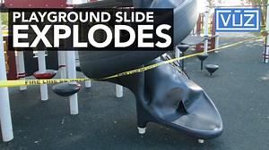 581K views · 684 reactions | A boy is badly burned when the playground slide he was going down exploded! #NewsVuz | Very Local | Facebook