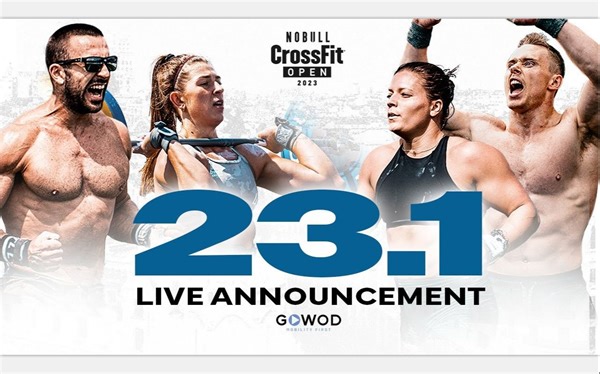 CrossFit Open 23.1 Live Announcement