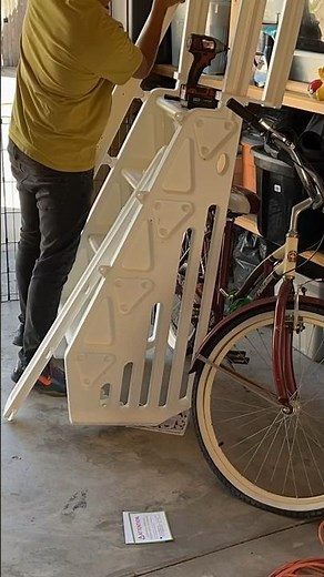 ASSEMBLY of a pool ladder DIY #shorts