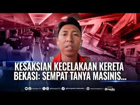 FULL! YouTuber TrainspotterID's Testimony on the Bekasi Train Accident: He Questioned the Driver ...