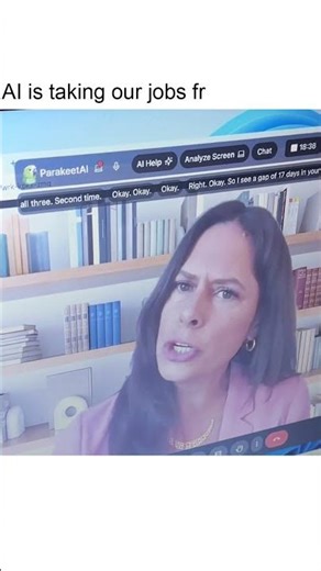 chatgpt got me hired fast 💀 #parakeetaipartner #chatgpt #jobhelp #career #shorts #foryou