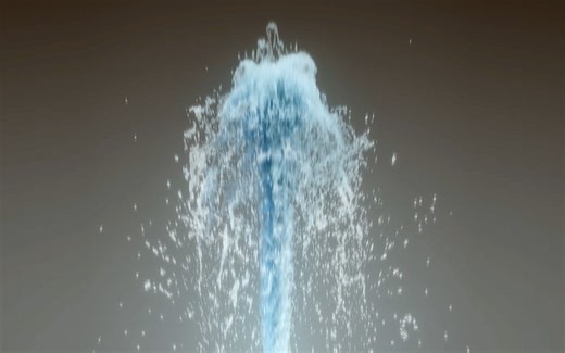 Realflow 制作小喷泉
