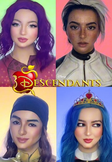 Rotten to the Core Descendants 1 - Disney Channel Makeup Tutorial