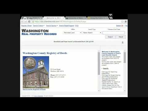 Using the Public Parcel Viewer: Finding a Parcel on the Map