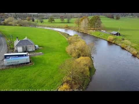 Maxwell Junction at Kelso. Tweed and Teviot rivers merge