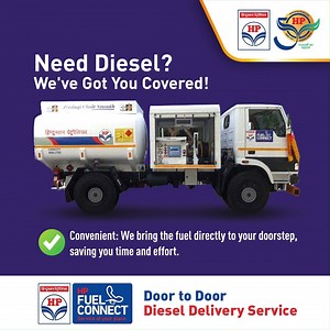 From our door to yours, we've got you covered! Fueling convenience with HPCL's door-to-door diesel delivery service. Experience hassle-free refueling at your doorstep. #HPCL #HPtowardsgoldenhorizon #Deliveringhappiness | HPCL