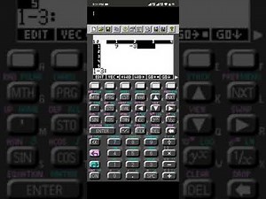 sistema de ecuaciones - emulador calculadora hp 48gx
