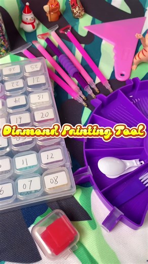 Full Diamond Painting Tool Kit, for Beginners, All for Picking & Pressing#tool #tools #diamondtools #diamondpainting #diamondart#5ddiamondpainting #diamondartaddict #diamondpaintingaccessories#diamondartobssessed #diamondpaintingstorage #diamond #art #diamondartasmr #creative #sparkle #shine #accessories #asmr #asmrsounds #canvas #completedcanvas #completeddiamondpainting #finished #finisheddiamondpainting #finisheddiamondart #colourful #colorful #square #squaredrills #ab #abdrills #auroraboreal