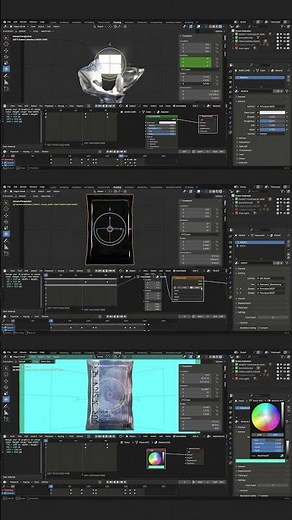 Editable 3D Pack Opening Animation (Blender Template)