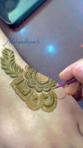 11K views · 681 reactions | Henna Tutorial  Orgenic henna from Hridika's Art | Mehendi By Akhi | Facebook