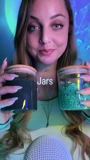 Jars💙 #asmr #asmrsounds #asmrvideo #asmrtriggers