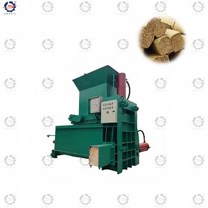 [Hot Item] Sawdust Block Compactor Press Bagging Baler Machine