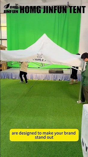 🏷️⛺ Trade Show Tent | 10x10 Waterproof + Custom Logo!