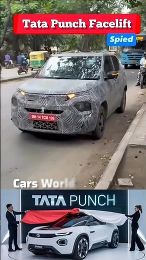 2025 Tata Punch Facelift 🔥 First Look | New Design #tatamotors #tatapunch #tataharrier #Nk7811 #1m
