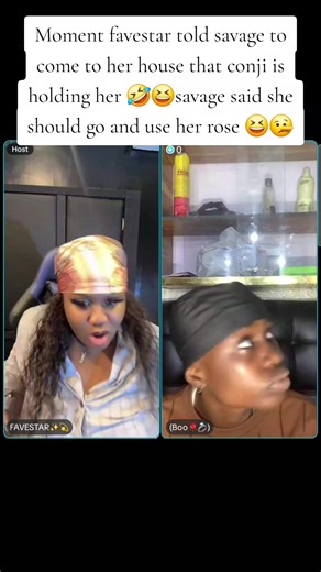 Favestar moment: 'Conji is holding her' — Favestar tells Savage to come over