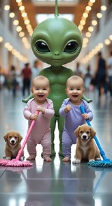 147K views · 1.3K reactions | Adorable Twin Babies & Alien Dance...