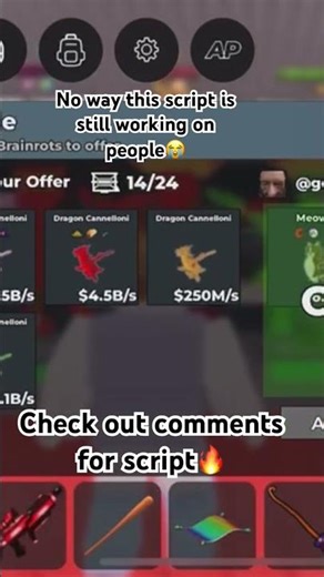 Best Steal a brainrot trading script #stealabrainrot #sab #script #trading