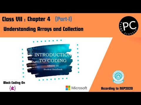 Class 7 || Chapter 4 || Understanding Arrays and collections || Part 1