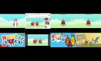 Mix of 8 videos from youtube : 8 numberblocks intros