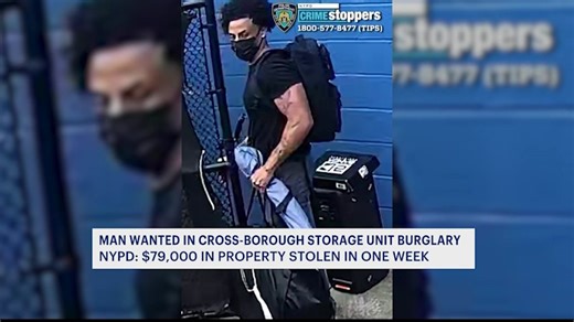 More than $70,000 in valuables swiped from 2 NYC storage units