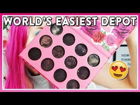 HOW TO DEPOT A COLOURPOP EYESHADOW PALETTE