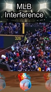 MLB Interference #mlb #baseball #MLBB #beisbol | Beisbol Viral