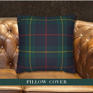 Heritage Plaid Pillow Covers | Tartan Plaid Decor | Dark Academia Throw Pillow Covers | Fall Pillow Covers | Christmas Pillow - Etsy