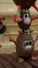 Disney Easter eggs featuring Pixar & Disney characters at Grand Floridian