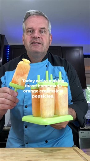 11K views · 321 reactions | Orange Creamsicle Popsicle’s. These homemade creamsicle popsicles are a delicious treat to make on a hot day. #icecream #Popsicles #creamsicle | FunFoods | Facebook