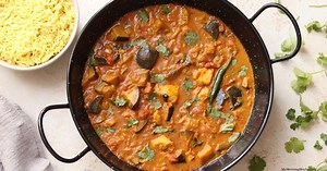 Chicken And Aubergine Curry Recipe