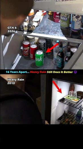 16 Years Apart… Look at the Difference 👀 Heavy Rain 2010 vs GTA 6 2026
