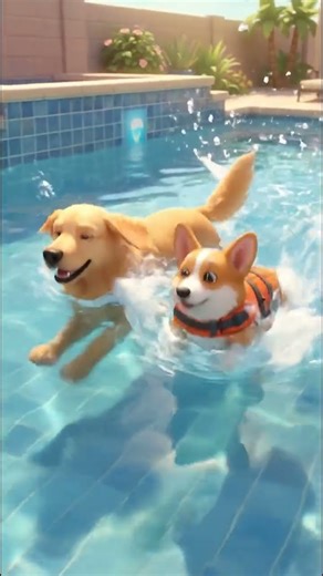 Swim #funny #cartoon #cute